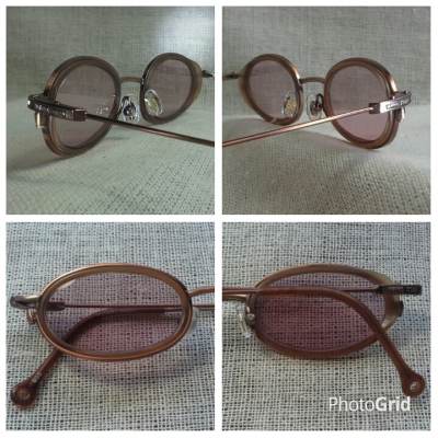 แว่นตาอเมริกันแบรนด์ ยุค 2000s โมเดลซุปเปอร์คลาสสิค &#039;วงรีเล็ก&#039; Authentic HANG TEN handmade