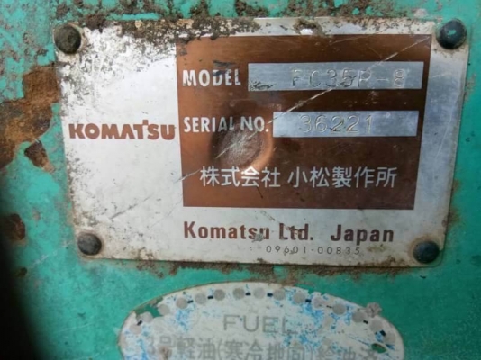 ขาย 275,000 KOMATSU PC 35R-8เครื่องดี ปั้มดี ช่วงล่างดี โช่หน่า พร้อมใช้งาน เอกสารอินวอยร์ รถอยู่ อยุธยา. โทร&ไอดีไลน์ 0610710295 ขาย 275,000 KOMATSU PC 35R-8เครื่องดี ปั้มดี ช่วงล่างดี โช่หน่า พร้อมใช้งาน เอกสารอินวอยร์ รถอยู่ อยุธยา. โทร&ไอดีไลน์ 0610710295