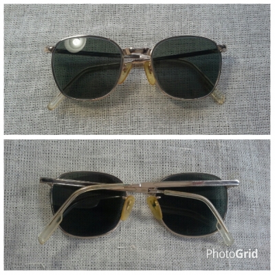 แว่นตาเยอรมันตะวันตก ยุค '50s ทองโกลด์ฟิลด์ 12 K ล้ำค่า ! Vintage ALRAN - OPTIK handmade in Wes แว่นตาเยอรมันตะวันตก ยุค '50s ทองโกลด์ฟิลด์ 12 K ล้ำค่า ! Vintage ALRAN - OPTIK handmade in Wes