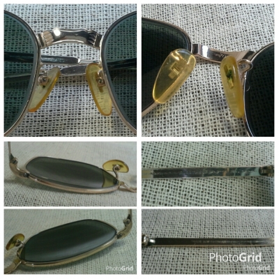 แว่นตาเยอรมันตะวันตก ยุค &#039;50s ทองโกลด์ฟิลด์ 12 K ล้ำค่า ! Vintage ALRAN - OPTIK handmade in Wes