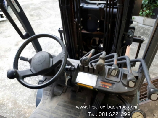 ขาย รถยก โฟล์คลิฟต์ TOYOTA ขนาด 1.8 ตัน 2 ระบบ แก๊ส+น้ำมัน งาหนีบ หมุนได้ เก่านอกแท้