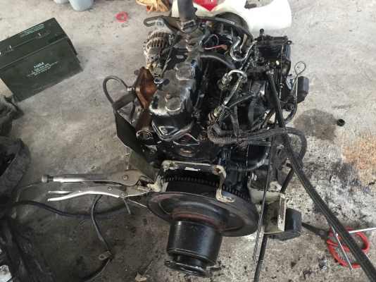 ขายเครื่องมิตซูL3A 15แรงเก่าญี่ปุ่น