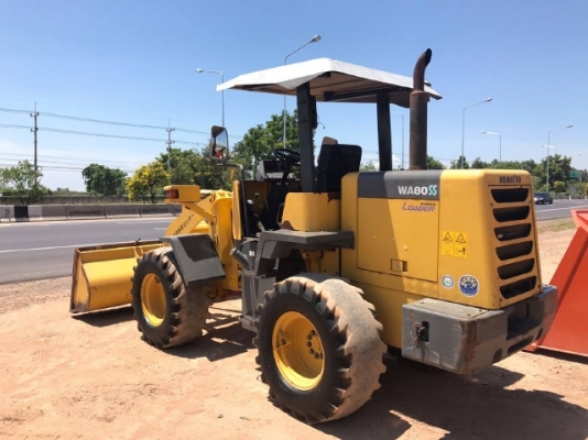 ขายรถตักล้อยาง KOMATSU WA80-3 รถนอกนำเข้าจากญี่ปุ่น สภาพสวยพร้อมใช้ มีVDOการทำงานครับ ขายรถตักล้อยาง KOMATSU WA80-3 รถนอกนำเข้าจากญี่ปุ่น สภาพสวยพร้อมใช้ มีVDOการทำงานครับ