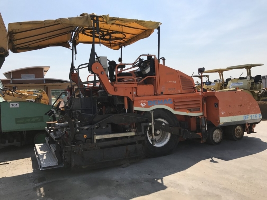 รถปูผิวทาง Demag รุ่น DF115P นำเข้าจากญี่ปุ่น สภาพสวยมาก ขายถูก
