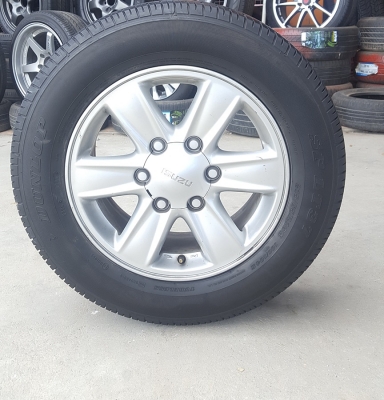 ขายล้อISUZU All New16สีบรอนและสีกัล ยางปี16 4 ล้อ