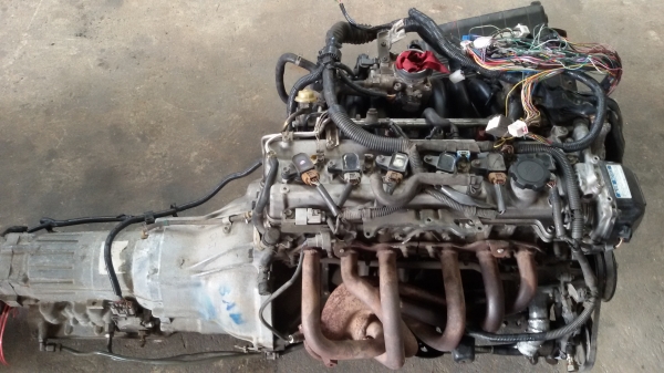 เครื่องพร้อมเกียร์ออโต้ Toyota 1G BEAM 6สูบ