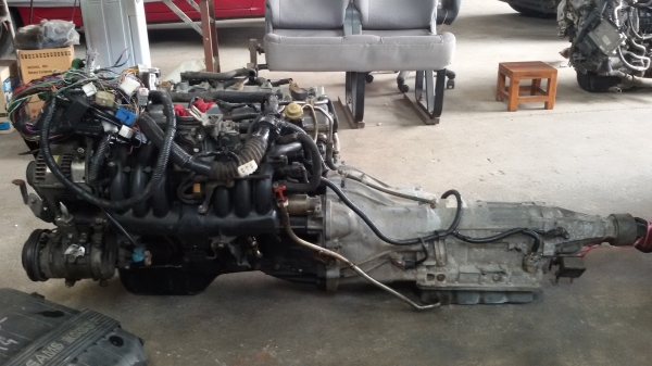 เครื่องพร้อมเกียร์ออโต้ Toyota 1G BEAM 6สูบ