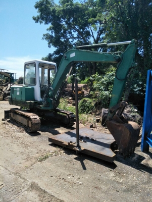 ขายรถแม็กโค / มิตซู mm45 คอนโทนสั้ม บูมสไล ซ้ายขวาคับ ( เทียบเท่า PC40 )