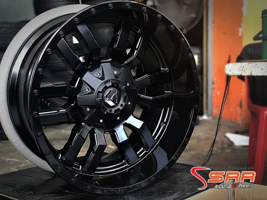 ล้อแม็กซ์ FUEL-SLEDGE D596 ขอบ20 นิ้ว ET-18 KMC WHEELS