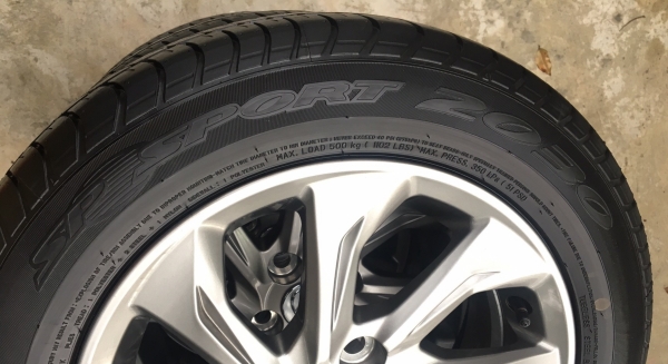 แม็กป้ายแดง TOYOTA New VIOS 2017 พร้อมยางป้ายแดง 185-60-15 ปี17