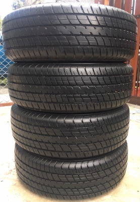 แม็กป้ายแดง TOYOTA New VIOS 2017 พร้อมยางป้ายแดง 185-60-15 ปี17