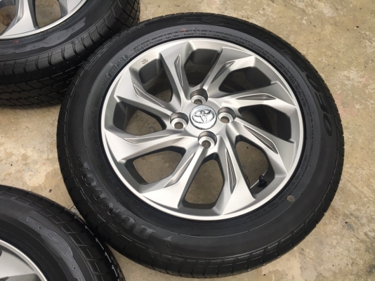 แม็กป้ายแดง TOYOTA New VIOS 2017 พร้อมยางป้ายแดง 185-60-15 ปี17