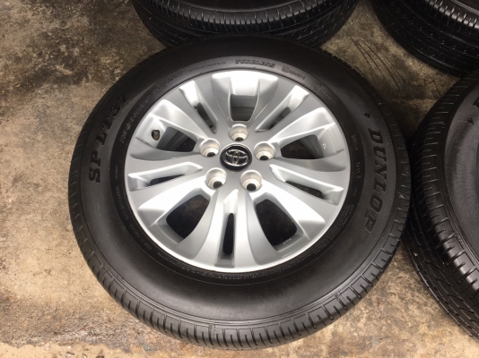 ล้อแม็ก Toyota Revo ขอบ 16 พร้อมยาง 215-65-16 ปลายปี 15