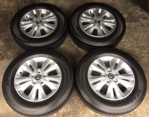 ล้อแม็ก Toyota Revo ขอบ 16 พร้อมยาง 215-65-16 ปลายปี 15