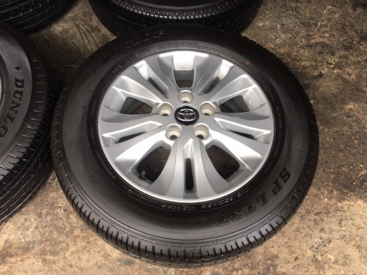 ล้อแม็ก Toyota Revo ขอบ 16 พร้อมยาง 215-65-16 ปลายปี 15