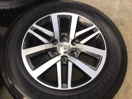 ล้อพร้อมยาง TOYOTA NEW FORTURNER ขอบ 18 พร้อมยาง 265-60-18 ปลายปี 15