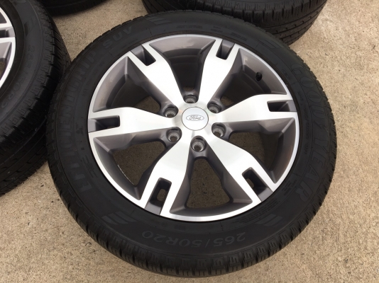 ล้อแม็ก Ford Everest ขอบ20 พร้อมยาง 265-50-20 GoodYear ปี 16