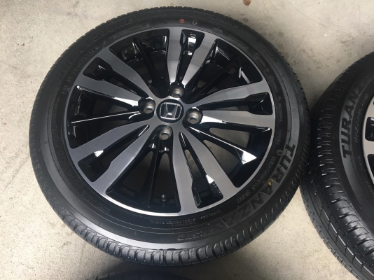 ล้อแม็กพร้อมยาง Honda Jazz GK ตัวท๊อป 4 รู100 ขอบ16ใหม่ยกห้าง