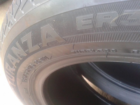 บริสโตนทูรันซ่า er300 185 55 ขอบ16 ปี 13 14 สวยๆๆ