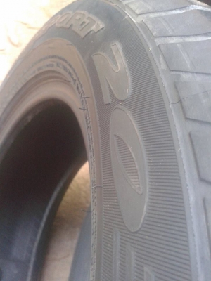 ยาง dunlop 185 60 ขอบ 15 ปี13-14 สวยจัด