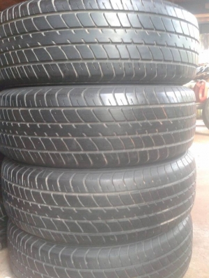 ยาง dunlop 185 60 ขอบ 15 ปี13-14 สวยจัด