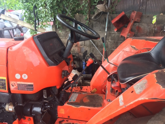 ขาย คูโบต้า L3408 พร้อมดันหน้า ผานตัดหญ้า 1.30เมตร