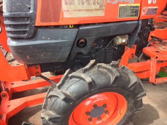 ขาย คูโบต้า L3408 พร้อมดันหน้า ผานตัดหญ้า 1.30เมตร