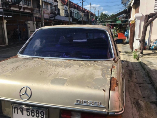 ขาย benz w123 e300 ดีเซล เกียรธรรมดา หายาก รถสะสม