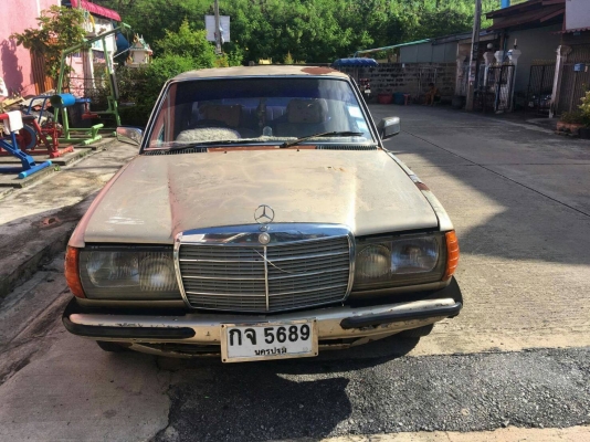 ขาย benz w123 e300 ดีเซล เกียรธรรมดา หายาก รถสะสม