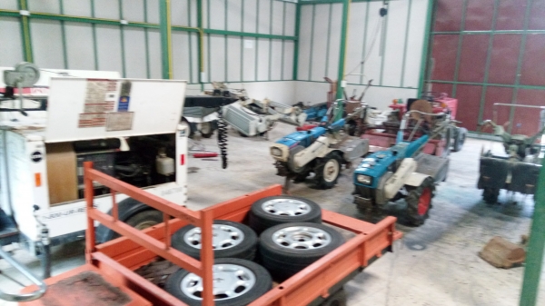 ขายรถพรวนคูโบต้า7แรงดีเซล โครงสภาพดี เครื่องใช้ได้