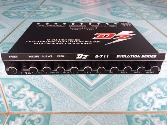 ปรี7แบน DZ แยกซับอิสระ ขาย 750 บาท ใช้งานปกติทุกตัว สนใจ0892425454 อยู่สระบุรี