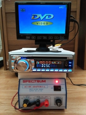 วิทยุรถยนต์ DVD VCD MP3 ยี่ห้อ Roadstar