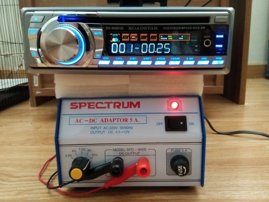 วิทยุรถยนต์ DVD VCD MP3 ยี่ห้อ Roadstar