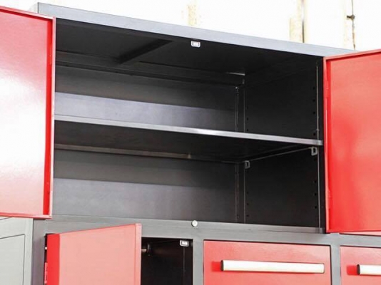 ตู้เก็บเครื่องมือ หน้ากว้าง 7ft. ลิ้นชักลูกปืน 16ลิ้นชัก  เก็บของได้ลิ้นชักละ50กิโลกรัม