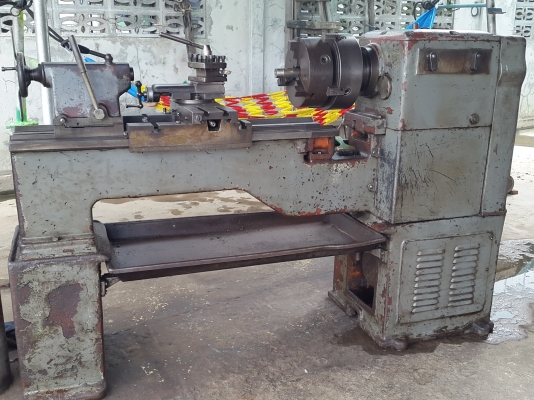 แท่นกลึง 5 ฟุต 3 เพลา เกียร์บล็อก ด่วนๆๆ 67,000 ไฟบ้าน