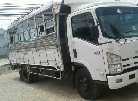 ขาย&lt; 875000บ.&gt; หกล้อ อิซูชุ NQR175ยูโร3.ปี55 ช่วงยาว 5.50ม. รถห้าง สภาพสวยเดิมๆใช้งานน้อย ไม่เ