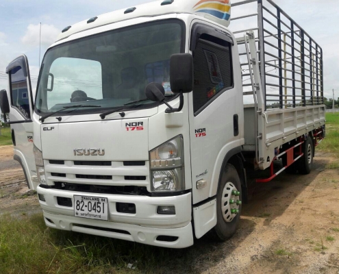 ขาย&lt; 875000บ.&gt; หกล้อ อิซูชุ NQR175ยูโร3.ปี55 ช่วงยาว 5.50ม. รถห้าง สภาพสวยเดิมๆใช้งานน้อย ไม่เ