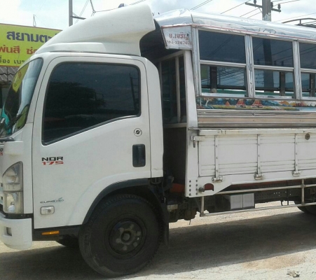 ขาย&lt; 875000บ.&gt; หกล้อ อิซูชุ NQR175ยูโร3.ปี55 ช่วงยาว 5.50ม. รถห้าง สภาพสวยเดิมๆใช้งานน้อย ไม่เ