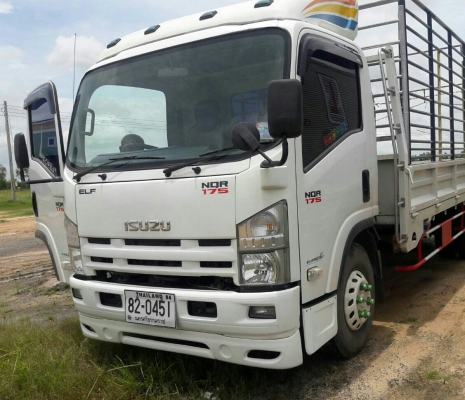 ขาย&lt; 875000บ.&gt; หกล้อ อิซูชุ NQR175ยูโร3.ปี55 ช่วงยาว 5.50ม. รถห้าง สภาพสวยเดิมๆใช้งานน้อย ไม่เ