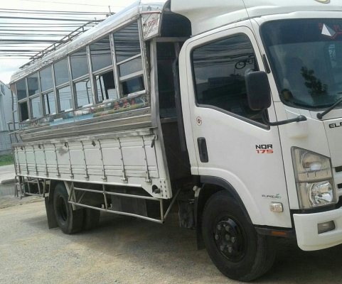 ขาย&lt; 875000บ.&gt; หกล้อ อิซูชุ NQR175ยูโร3.ปี55 ช่วงยาว 5.50ม. รถห้าง สภาพสวยเดิมๆใช้งานน้อย ไม่เ