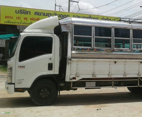 ขาย&lt; 875000บ.&gt; หกล้อ อิซูชุ NQR175ยูโร3.ปี55 ช่วงยาว 5.50ม. รถห้าง สภาพสวยเดิมๆใช้งานน้อย ไม่เ