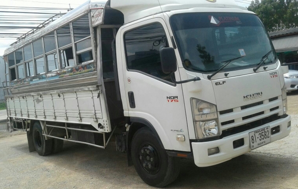 ขาย&lt; 875000บ.&gt; หกล้อ อิซูชุ NQR175ยูโร3.ปี55 ช่วงยาว 5.50ม. รถห้าง สภาพสวยเดิมๆใช้งานน้อย ไม่เ