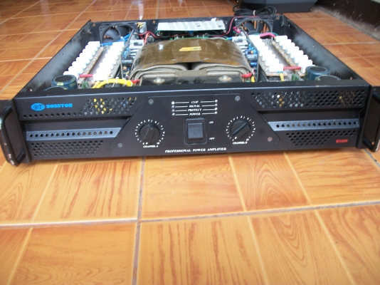 แอมป์ กลางแจ้ง 7500 บาท ใช้งานได้ตามปกติ