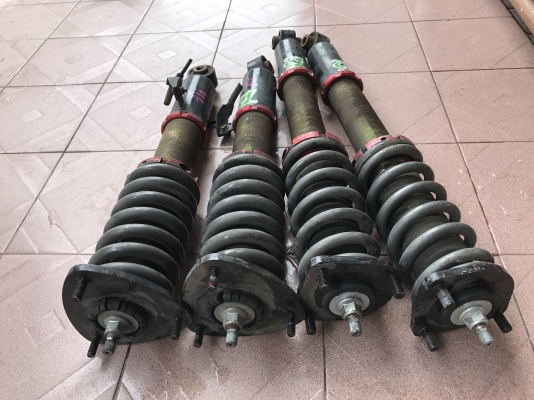 โช้คเเต่ง T2 ปรับเกลียวสไลดกระบอกปรับหนืดเก่าญี่ปุ่นเเท้สภาพสวย