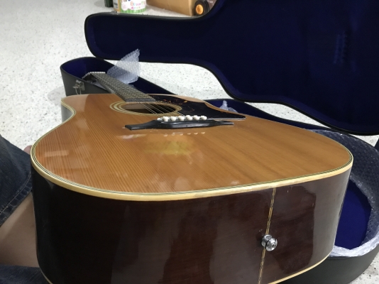 กีต้ารโปร่ง MORRIS B25 12สายหายากเก่าญี่ปุ่นเเท้สภาพสวยพร้อมกล่องใส่