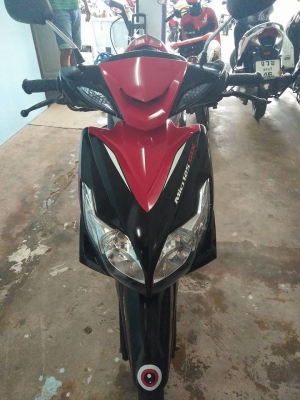 Mio 125 สีดำแดง ปี 2555 รุ่น GTX (ล้อแม็กซ์แท้) ดูเท่ห์ น่าขับจริงๆ