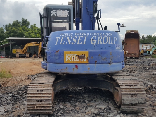 รถแบคโฮ KOMATSU PC128UU รถเก่านอกพึ่งนำเข้ามา ยังไม่เคยใช้งานในไทย เทียบเท่า 130 รุ่น 7 เครื่องดี ปั๊มดี โซ่หนา เอวแน่น มีผานดันดิน ทำงาน 9,000 กว่าชั่วโมง มีแอร์ติดมาพร้อมจากนอก ไฟฟ้าครบ มีระบบเต่า-กระต่าย ระบบสมบูรณ์ มีเอกสารใบอินวอยซ์ ชุดจดทะเบียน สภาพ