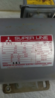 1,900 บ.ส่งถึงบ้านฟรีโทร 083-2000058 LINE ID: line832923 มอเตอร์ MITSUBISHI SUPER LINE ขนาด 1แรงม้าใ 1,900 บ.ส่งถึงบ้านฟรีโทร 083-2000058 LINE ID: line832923 มอเตอร์ MITSUBISHI SUPER LINE ขนาด 1แรงม้าใ