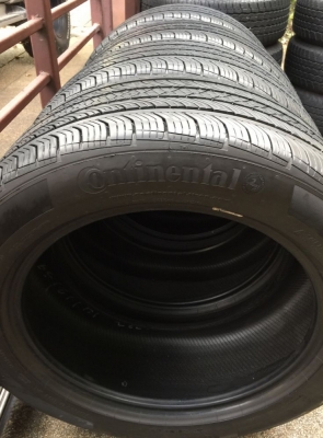 ยาง Continental 245 50 18 ปี17 ดอกเต็ม ไม่มีปะ เนื้อนิ่มๆ ใช้ยาว ราคาไม่แพง