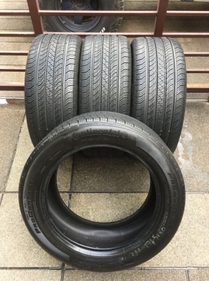 ยาง Continental 245 50 18 ปี17 ดอกเต็ม ไม่มีปะ เนื้อนิ่มๆ ใช้ยาว ราคาไม่แพง